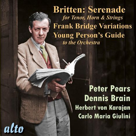 Benjamin Britten (1913-1976): Serenade für Tenor,Horn &amp; Streicher op.31, CD