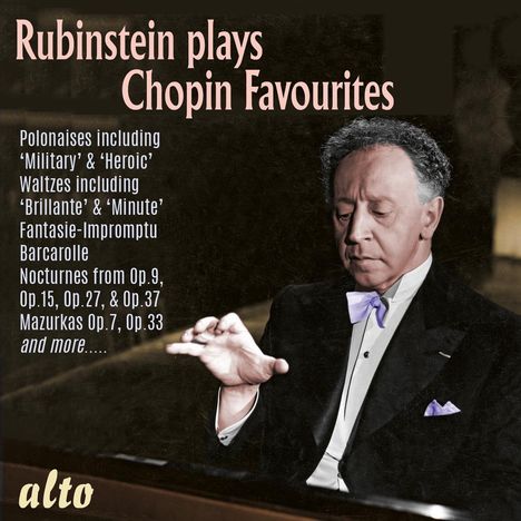 Arthur Rubinstein plays Chopin Favourites, CD