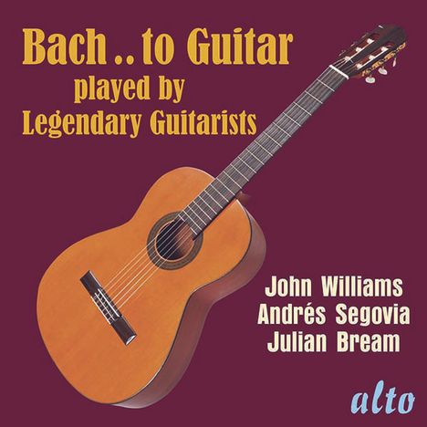 Bach to Guitar, CD