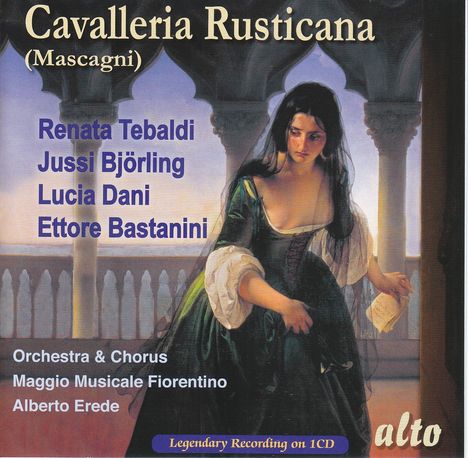 Pietro Mascagni (1863-1945): Cavalleria Rusticana, CD