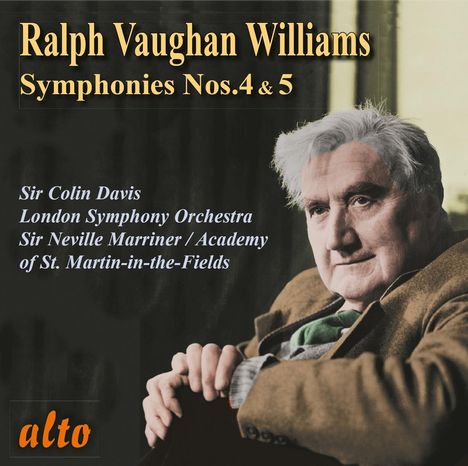 Ralph Vaughan Williams (1872-1958): Symphonien Nr.4 &amp; 5, CD