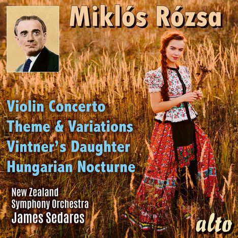 Miklós Rózsa (1907-1995): Violinkonzert op.24, CD