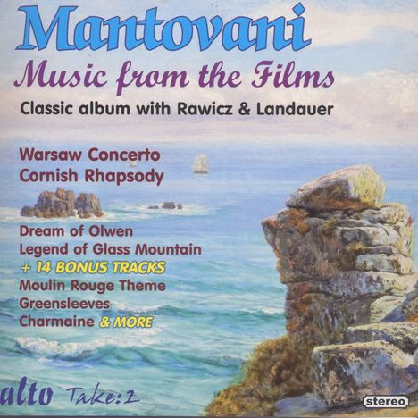 Filmmusik: Mantovani - Music from the Films, CD