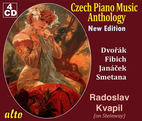 Radoslav Kvapil - Czech Piano Music Anthology, 4 CDs