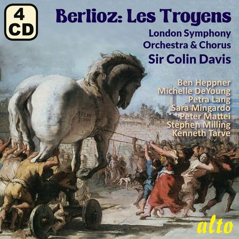 Hector Berlioz (1803-1869): Les Troyens, 4 CDs