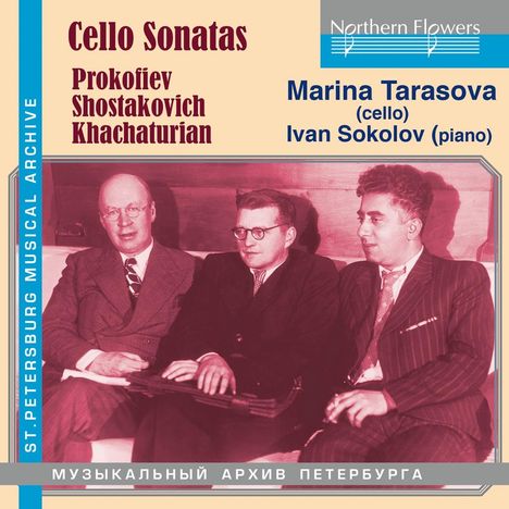 Marina Tarasova - Cello Sonatas, CD