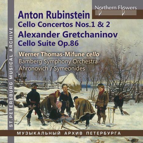 Anton Rubinstein (1829-1894): Cellokonzerte op.65 &amp; op.96, CD