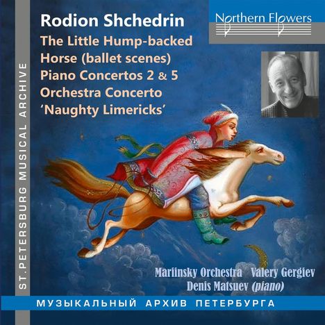 Rodion Schtschedrin (geb. 1932): Klavierkonzerte Nr.2 &amp; 5, CD