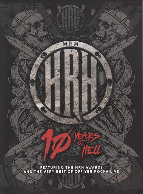 Hard Rock Hell: 10 Years Of Hell, DVD