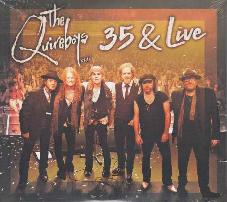 The Quireboys: 35 And Live, 1 CD und 1 DVD