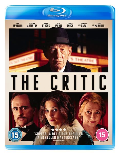 The Critic (2023) (Blu-ray) (UK Import), Blu-ray Disc