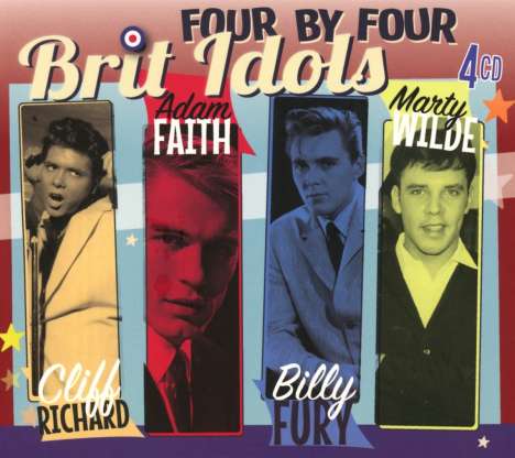 Four By Four: Brit Idols, 4 CDs