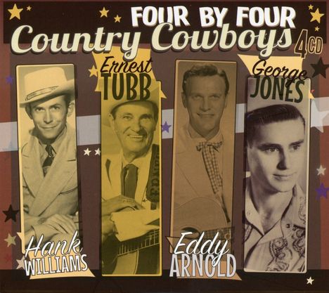 Four By Four: Country Cowboys, 4 CDs