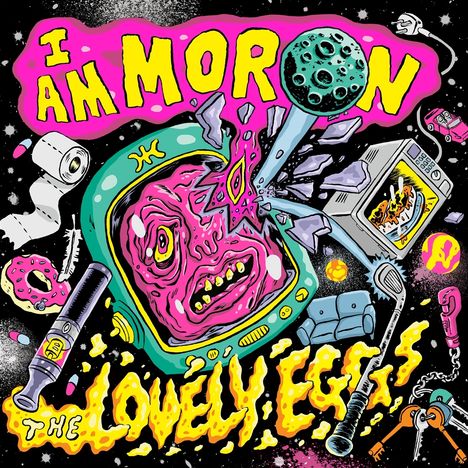 The Lovely Eggs: I Am Moron (Neon Yellow Vinyl), LP