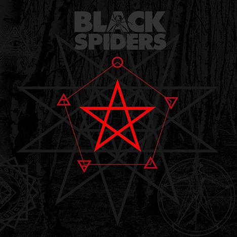 Black Spiders: Black Spiders (Festival Toilet LP/marble yellowy s, LP