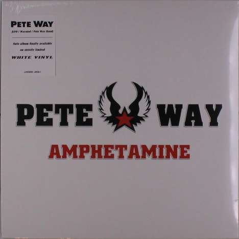 Pete Way: Amphetamine (Limited Edition) (White Vinyl), LP