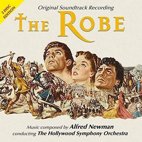 Filmmusik: The Robe (DT: Das Gewand), 2 CDs