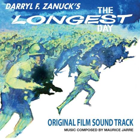 Maurice Jarre (1924-2009): Filmmusik: The Longest Day (O.S.T.), LP