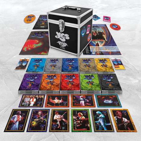 Yes: Union 30 Live (Super Deluxe Flight Case) (30 Year Anniversary), 26 CDs und 4 DVDs