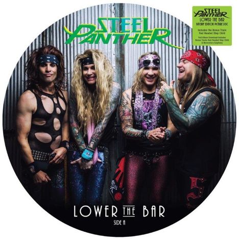 Steel Panther: Lower The Bar (Limited-Bitchin'-Edition) (Picture Disc), LP