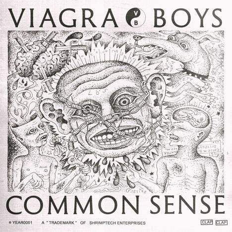 Viagra Boys: Common Sense EP (Blue Vinyl), Single 12"