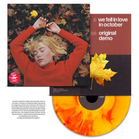 Girl In Red (Marie Ulven): We Fell In Love In October (Limited Edition) (Colored Vinyl), Single 7"