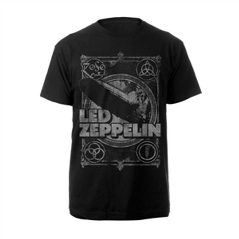 Led Zeppelin: Vintage Print LZ1 [Gr. XL], T-Shirt
