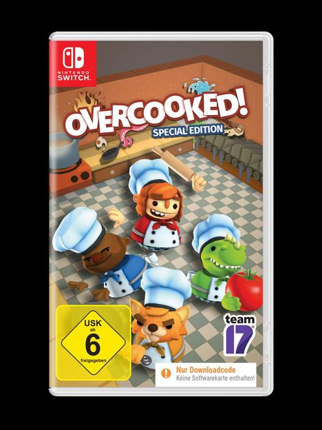 OVERCOOKED! Special Edition. Code in a Box (Nintendo Switch), Buch