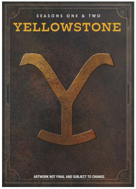Yellowstone Season 1 &amp; 2 (UK Import), 8 DVDs