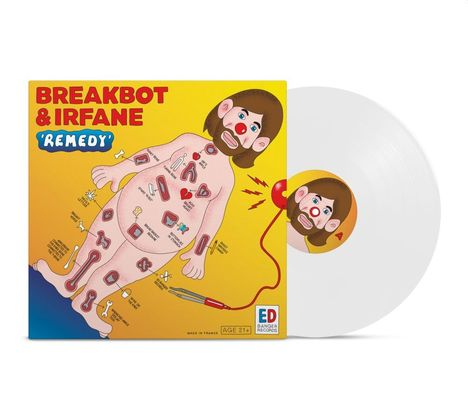 Breakbot &amp; Irfane: Remedy EP (White Vinyl), Single 12"