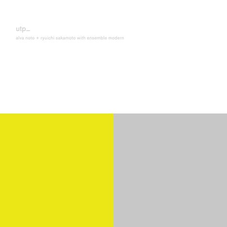 Alva Noto, Ryuichi Sakamoto &amp; Ensemble Modern: Utp_ (remastered), 2 LPs