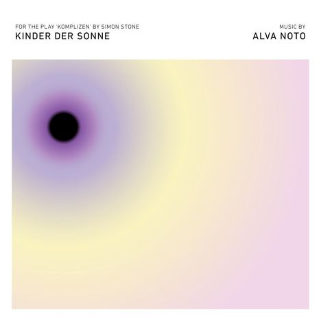 Alva Noto: Kinder der Sonne, CD