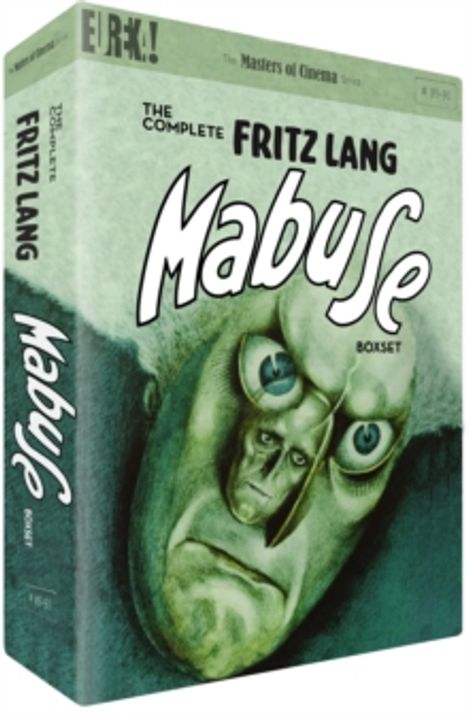 The Complete Fritz Lang Mabuse Box Set (UK Import mit deutscher Tonspur), 4 DVDs