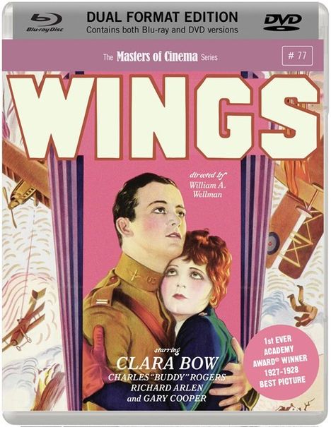Wings (1927) (Blu-ray &amp; DVD) (UK Import), 1 Blu-ray Disc und 1 DVD