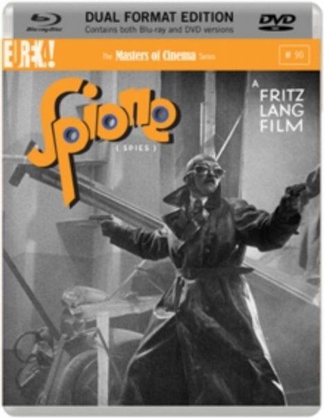 Spione (1927) (Blu-ray &amp; DVD) (UK Import), 1 Blu-ray Disc und 1 DVD