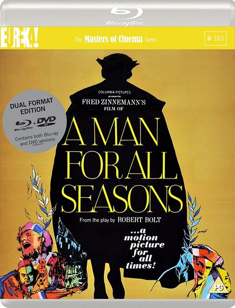 A Man For All Seasons (1966) (Blu-ray &amp; DVD) (UK-Import), 1 Blu-ray Disc und 1 DVD