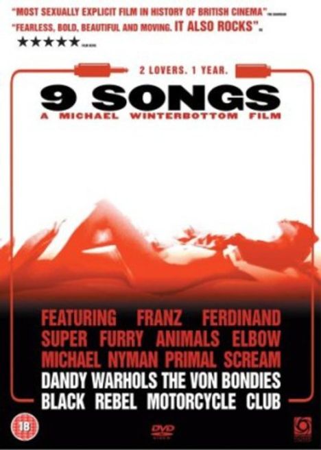 9 Songs (UK Import), DVD