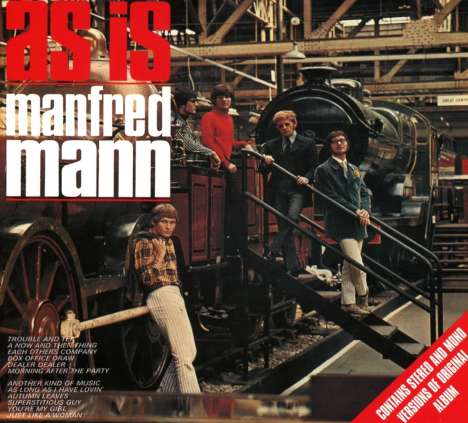 Manfred Mann: As Is, CD