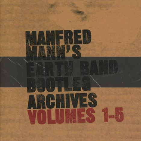 Manfred Mann: Bootleg Archives Volumes 1 - 5, 5 CDs