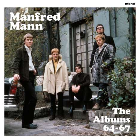 Manfred Mann: The Albums 64-67 (180g) (Box-Set) (mono), 4 LPs und 1 DVD