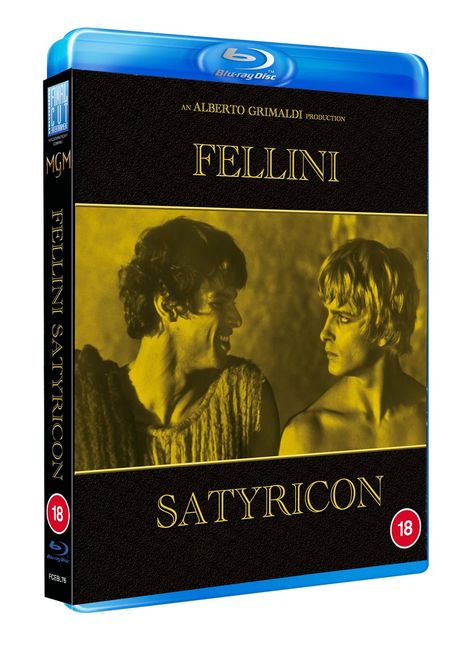 Fellini - Satyricon (1969) (Blu-ray) (UK-Import), Blu-ray Disc