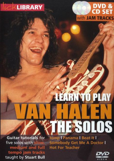 Lick Library: Learn To Play Eddie Van Halen - The Solos, Noten