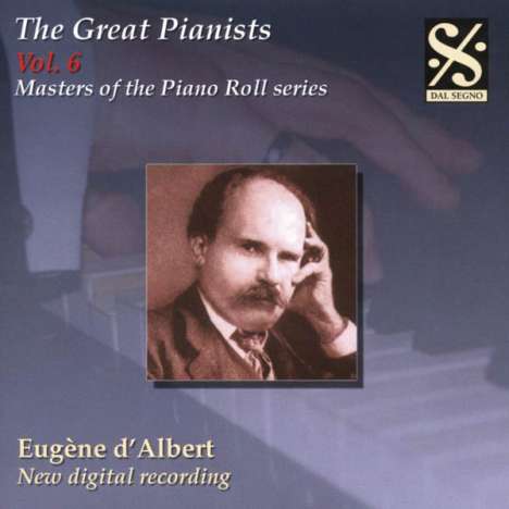 Piano Roll Recordings - Eugene d'Albert, CD