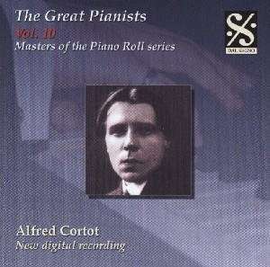 Piano Roll Recordings - Alfred Cortot, CD