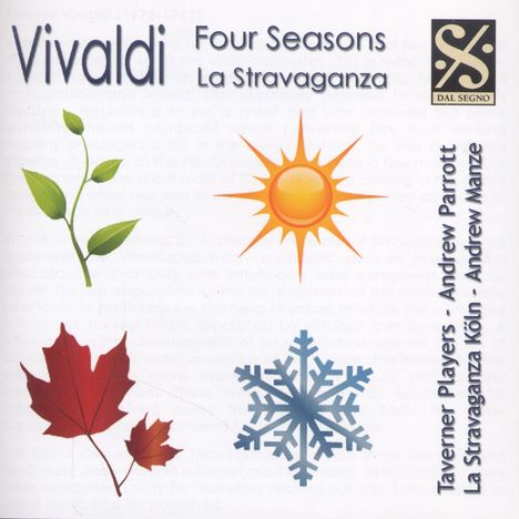 Antonio Vivaldi (1678-1741): Concerti op.8 Nr.1-4, CD