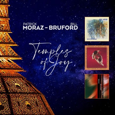 Patrick Moraz &amp; Bill Bruford: Temples Of Joy, 3 CDs