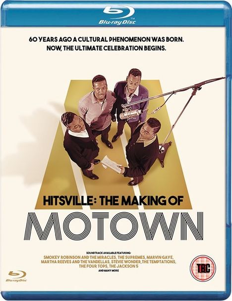 Hitsville: The Making Of Motown (2019) (Blu-ray) (UK Import), Blu-ray Disc