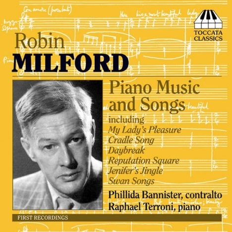 Robin Milford (1903-1959): Lieder, CD