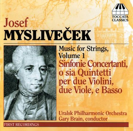 Josef Myslivecek (1737-1781): Sinfonie Concertanti op.2 Nr.1-6, CD