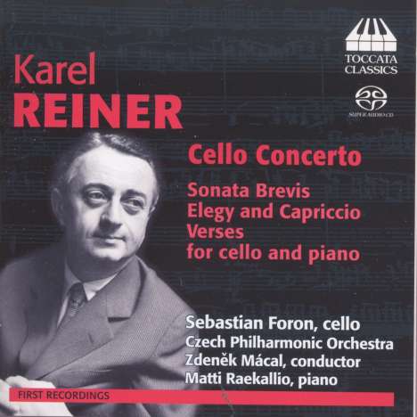 Karel Reiner (1910-1979): Cellokonzert op.34, Super Audio CD